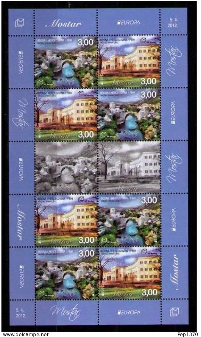 BOSNIA CROATA 2012 - BOSNIA CROATIAN (MOSTAR) - MINI SHEET** - 2012