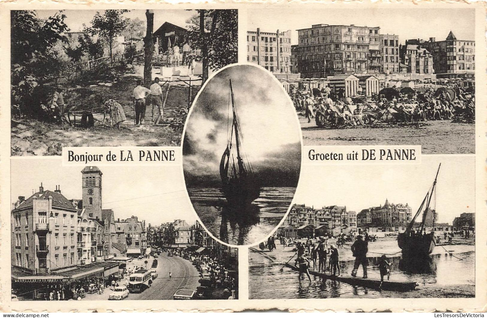 BELGIQUE - La Panne - Multi-vues - Carte Postale Ancienne - De Panne