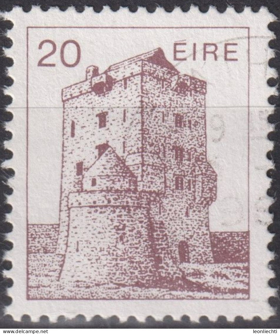 1983 Republik Irland ° Mi:IE 494A, Sn:IE 547, Yt:IE 498, Aughanure Castle (16th Century) Oughterard - Gebruikt