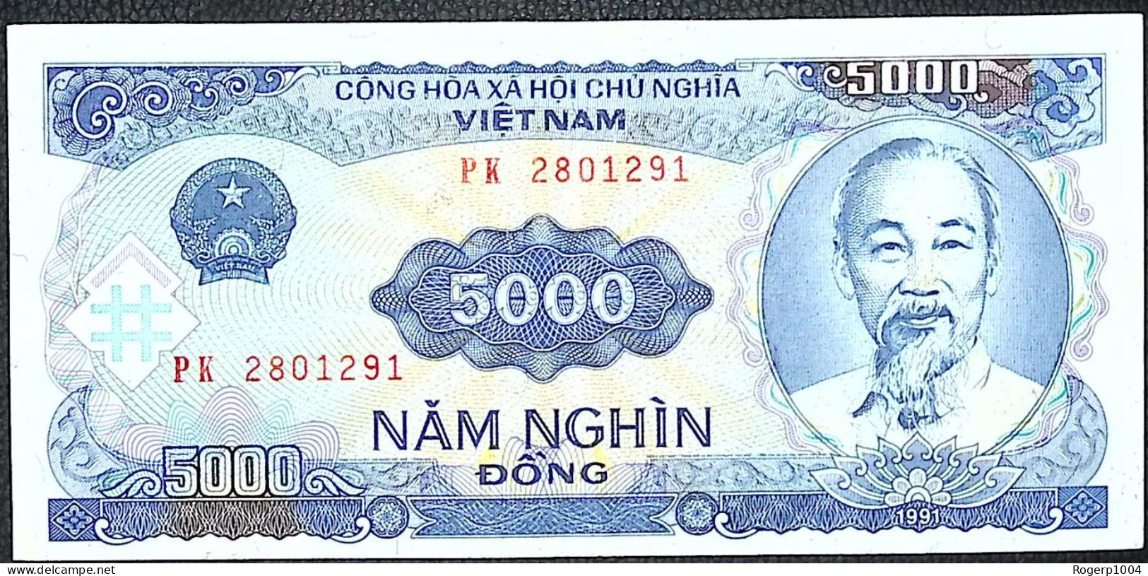 VIET-NAM * 5.000 Dong * 1988 * Etat/Grade SUP/XXF * - Yémen