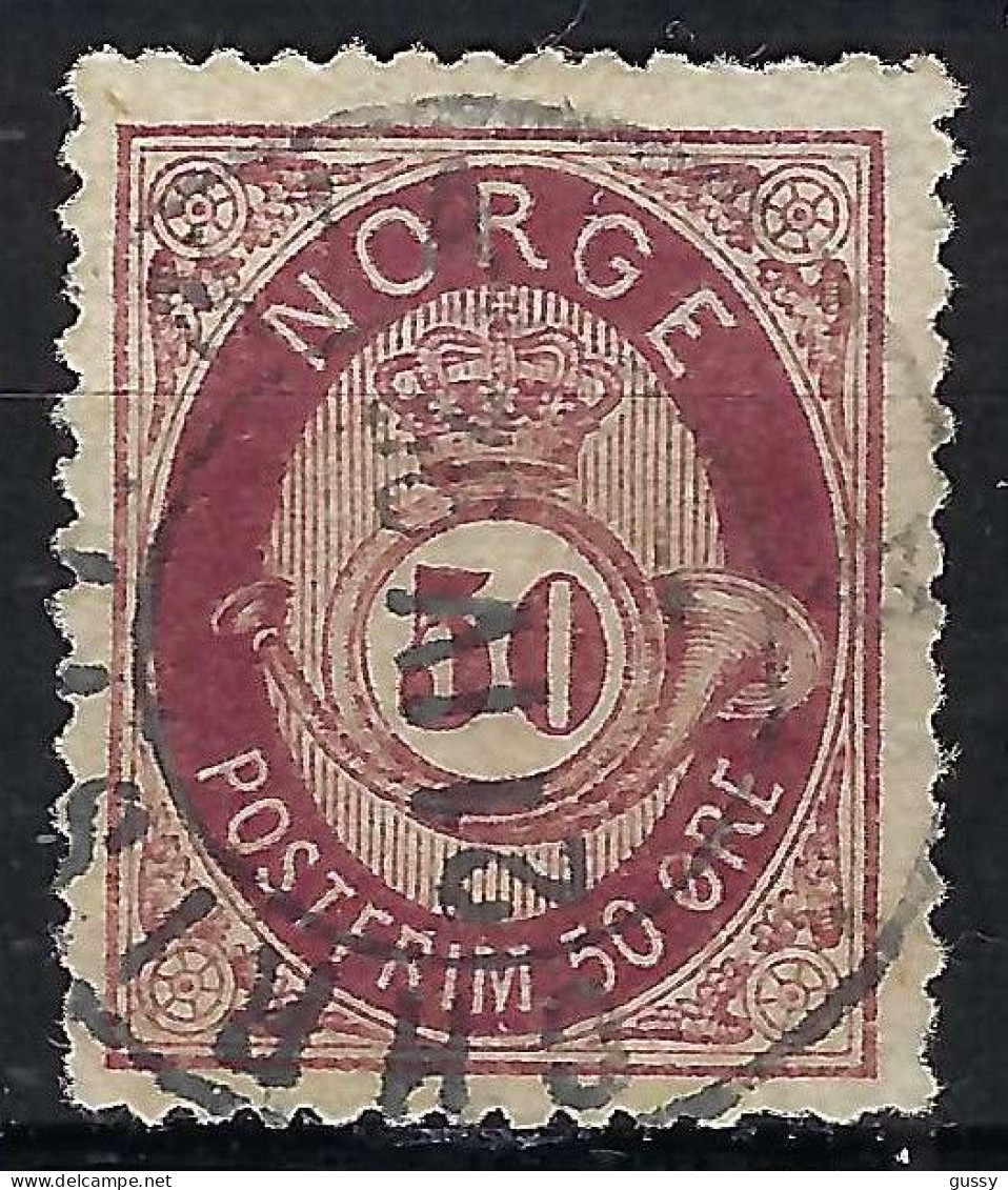 NORVEGE Ca.1877-78: Le Y&T 30, Obl. CAD - Oblitérés