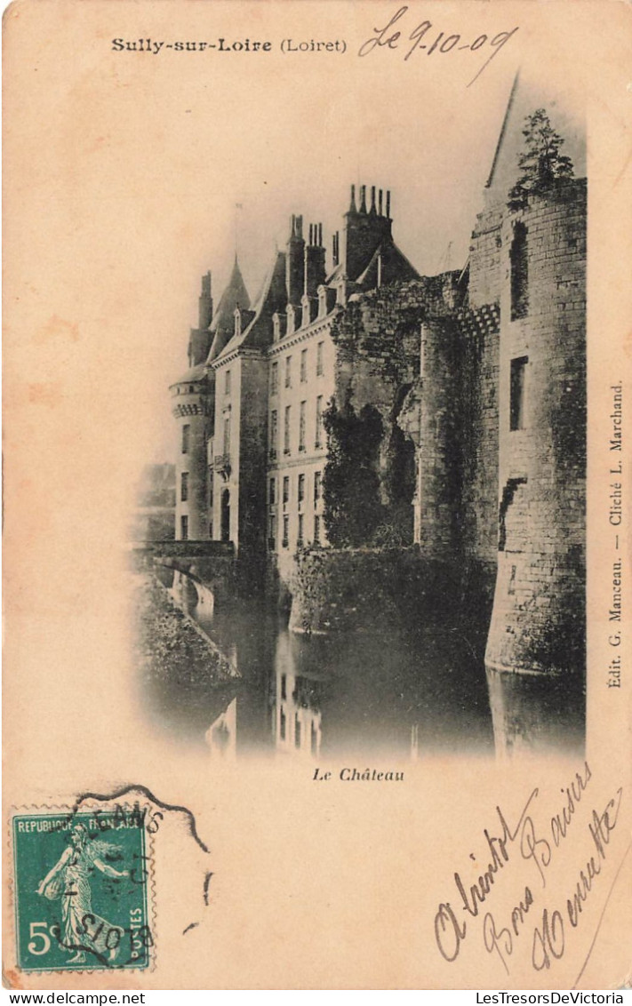 FRANCE - Sully Sur Loire (Loiret) - Le Château - Dos Non Divisé - Carte Postale Ancienne - Sully Sur Loire