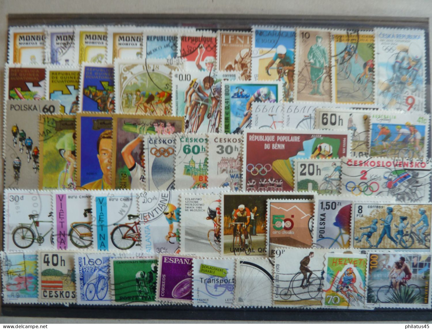 LOT DE 50 TP DIFFERENTS THEME "VELO/CYCLISME" - Cycling