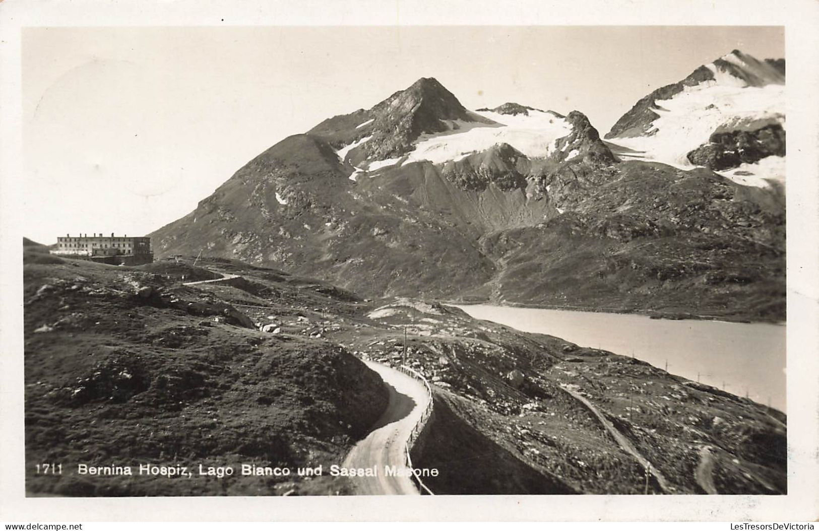 SUISSE - Bernina Hospiz - Lago Bianco Und Sassal Masone - Carte Postale - Andere & Zonder Classificatie