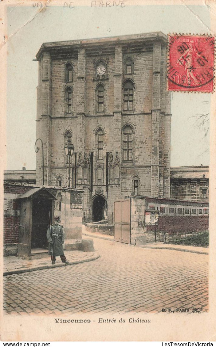 FRANCE - Vincennes - Entrée Du Château - Carte Postale Ancienne - Vincennes