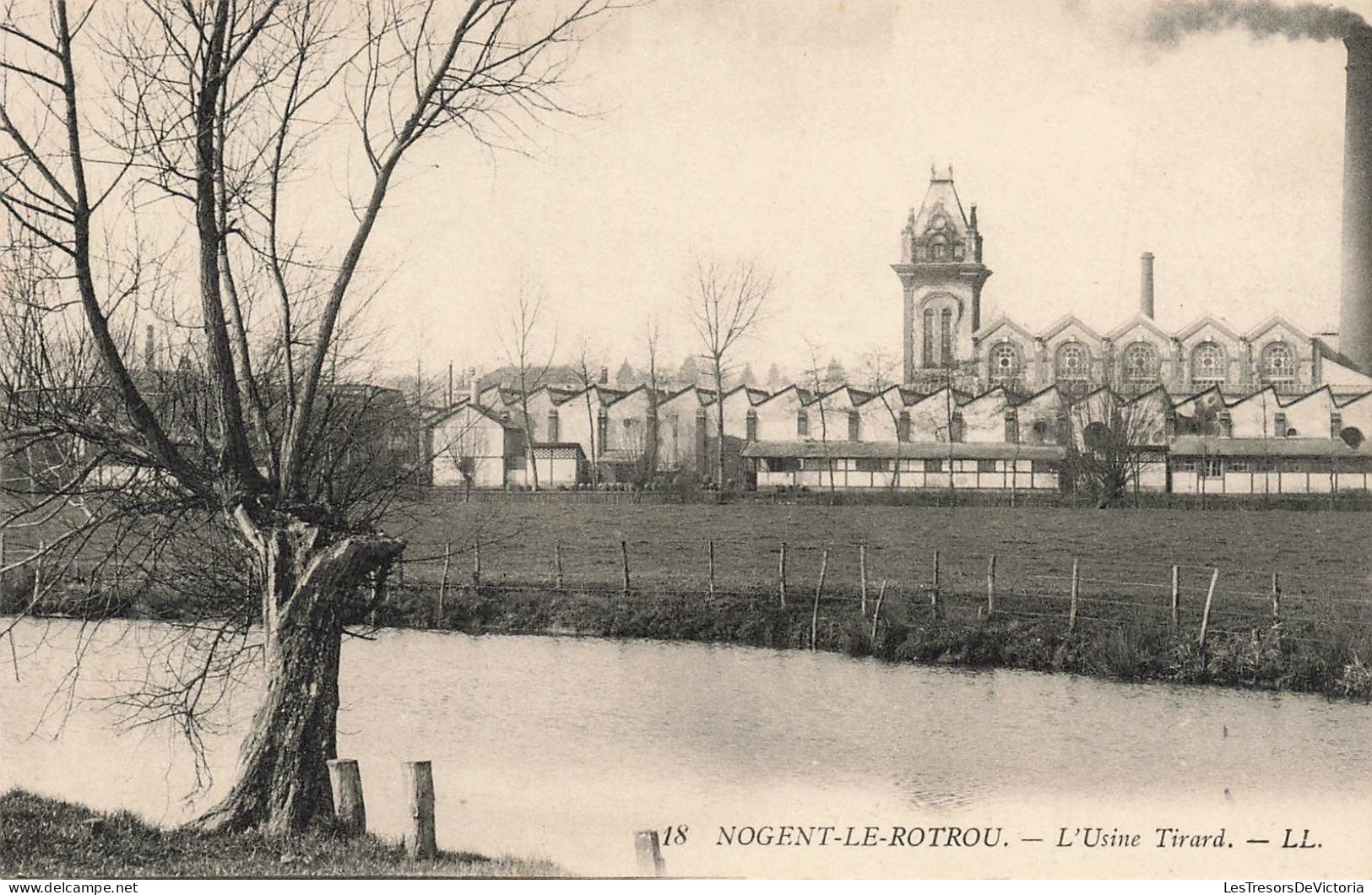 FRANCE - Nogent Le Rotrou - L'Usine Tirard - LL - Carte Postale Ancienne - Nogent Le Rotrou