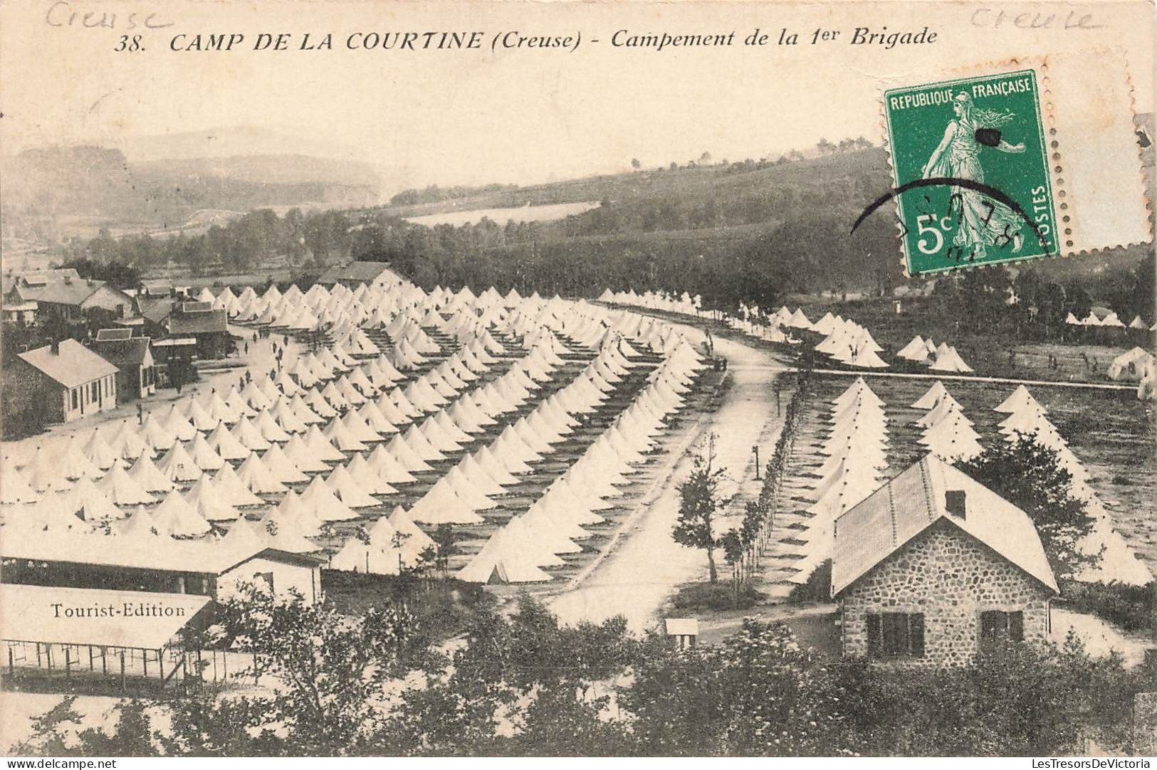 FRANCE - La Courtine - Camp D'un Régiment à La 2ème Brigade - Carte Postale Ancienne - La Courtine