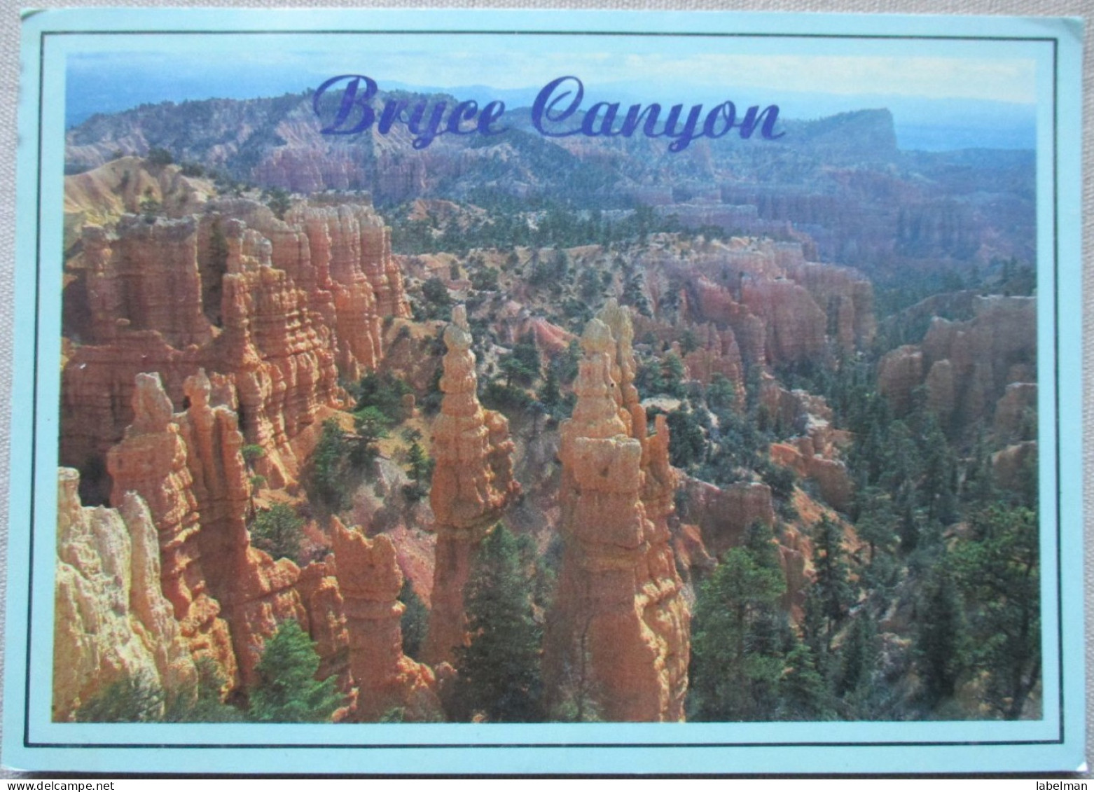 USA UNITED STATES BRYCEE CANYON NATIONAL PARK UTAH KARTE CARD POSTCARD CARTE POSTALE ANSICHTSKARTE CARTOLINA POSTKARTE - Las Vegas