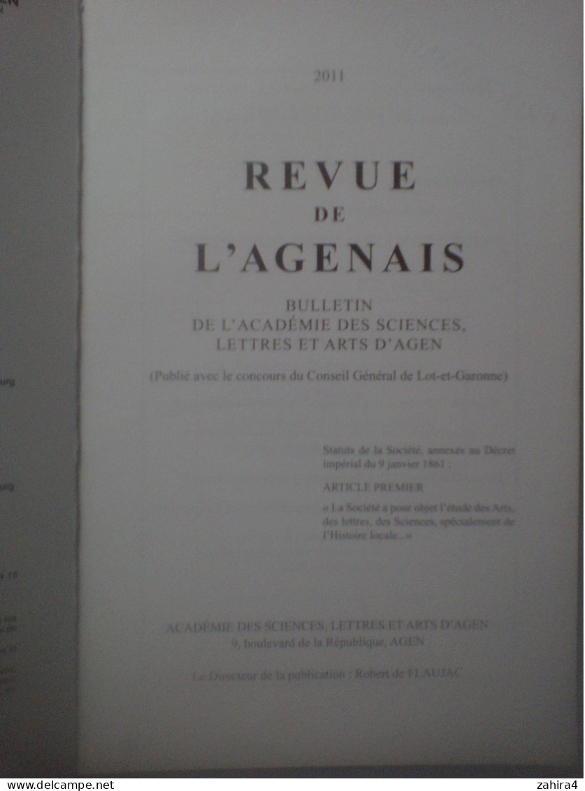 L & G Revue De L'Agenais N°4 R D Flaurac E Egnell JL Trezeguet M Garouste M Heib D Lestani Y D'Hautefeuille Penne Layrac - Aquitaine
