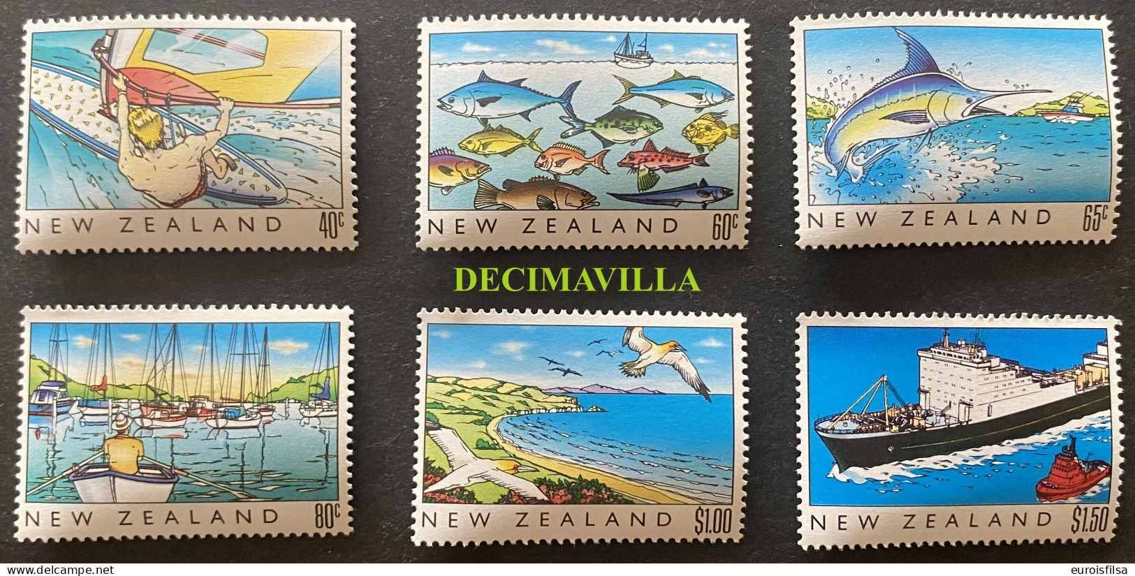 OTEM570, NUEVA ZELANDA, PAISAJES, 1989, 1045/50 - Unused Stamps