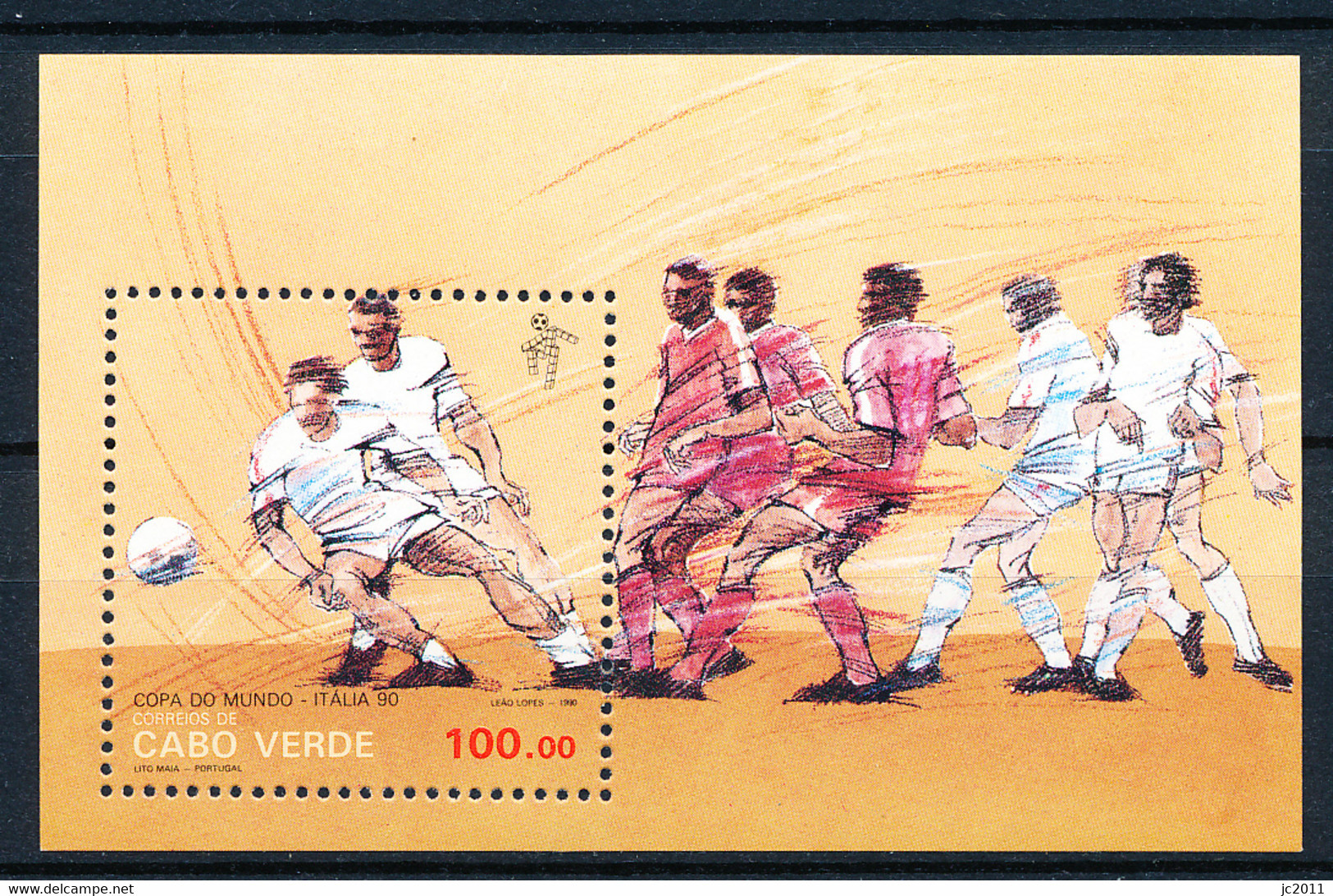 Cabo Verde - 1990 -  Football / Italia'90 - Kap Verde