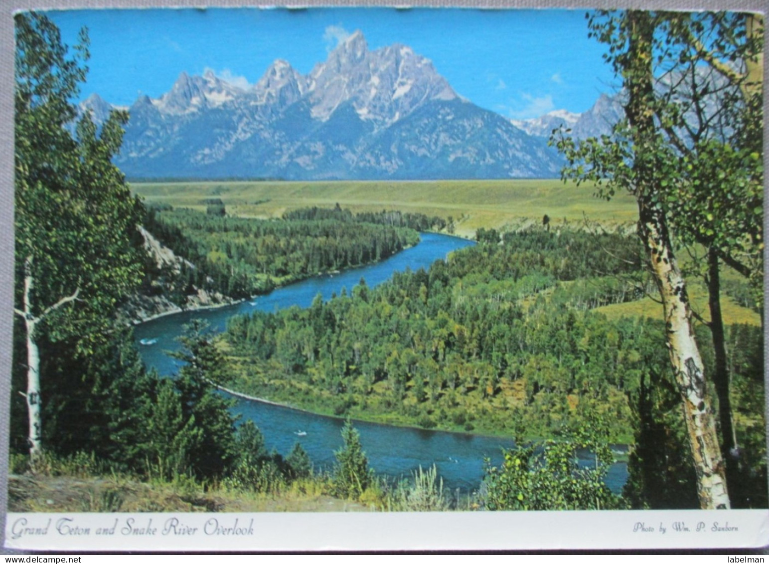 USA UNITED STATES GRAND TETON PARK WYOMING SNAKE RIVER CARD POSTCARD CARTE POSTALE ANSICHTSKARTE CARTOLINA POSTKARTE - Las Vegas