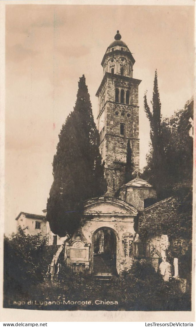 ITALIE - Chiesa - Lago Di Lugano Morcote - Carte Postale Ancienne - Other & Unclassified