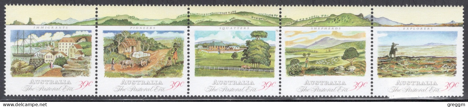 Australia 1989 Set Of The 200th Anniversary Of The Colonization Of Australia Stamps  In Unmounted Mint - Mint Stamps