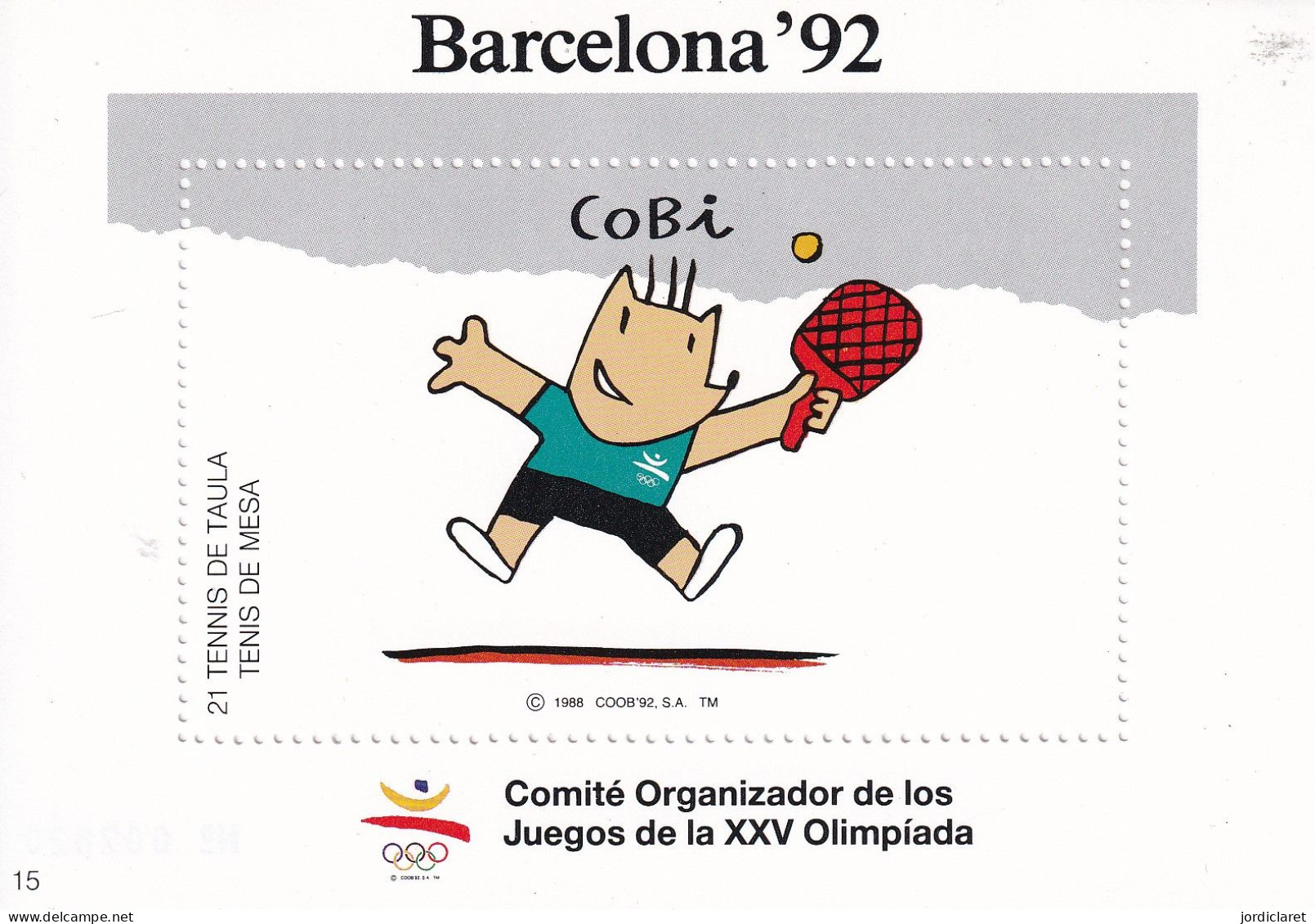 BF COBI Nº 15 - Table Tennis