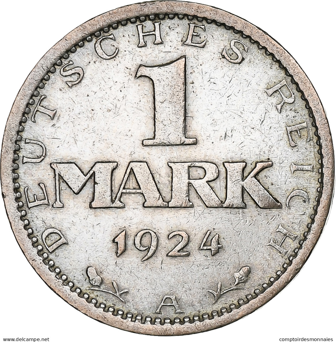 Allemagne, République De Weimar, 1 Mark - 1 Marco & 1 Reichsmark