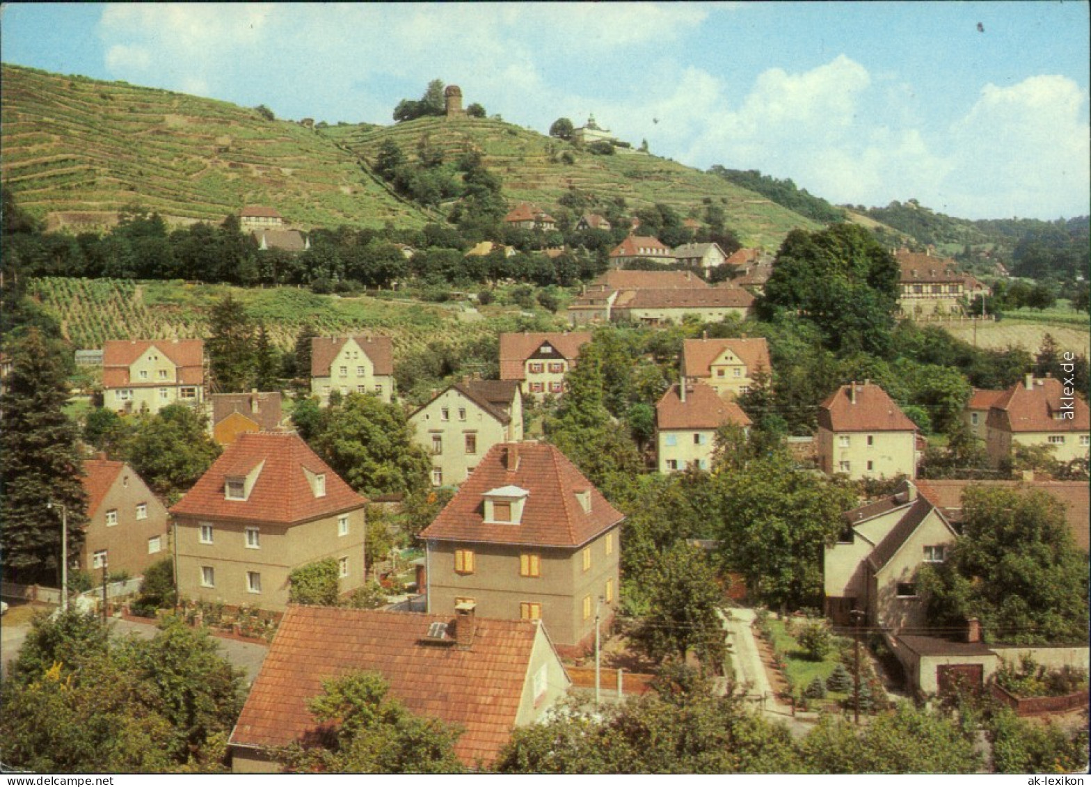 Kötzschenbroda-Radebeul Teilansicht Ansichtskarte 1983 - Radebeul