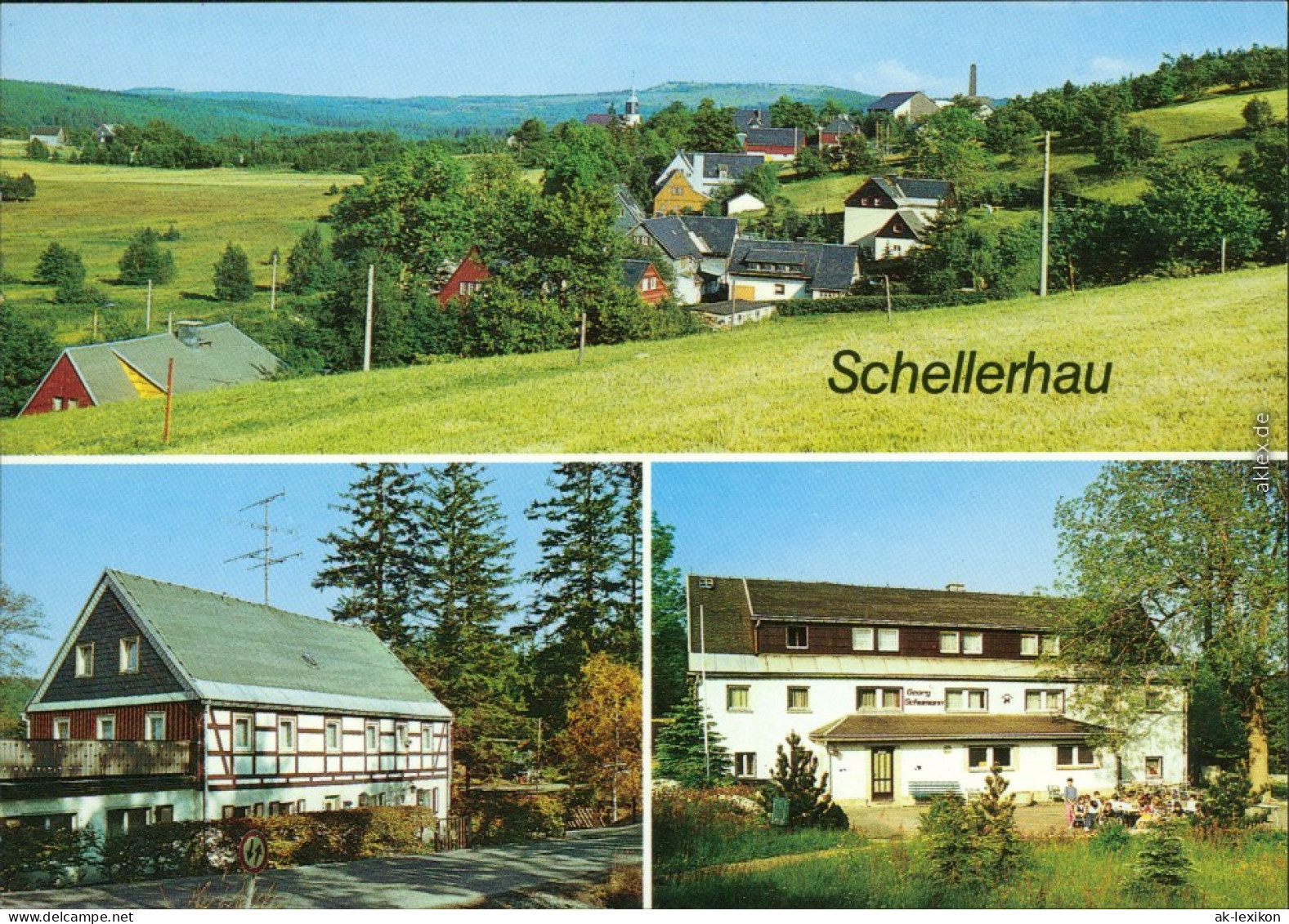 Schellerhau Altenberg (Erzgebirge) "Glückspilz"  VEB Elbtalwerk Heidenau,  1989 - Schellerhau
