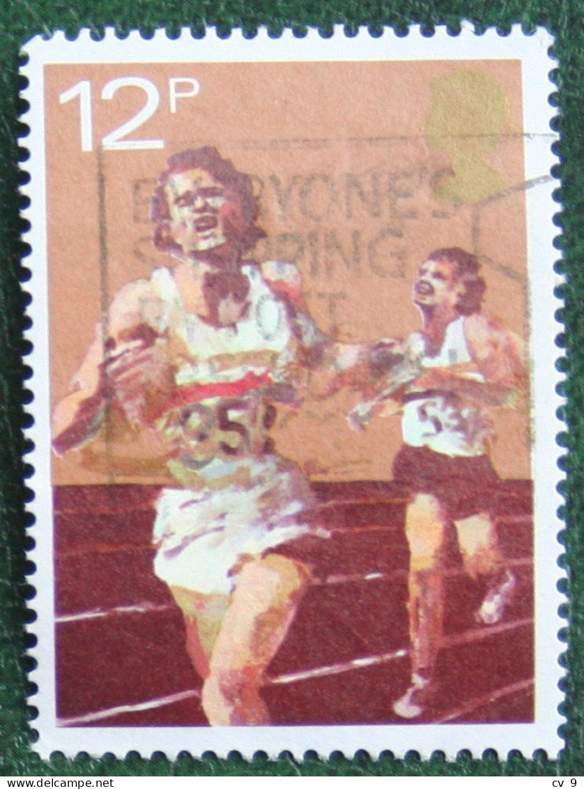 Running Laufen Sport Mi 850 1980 Used/gebruikt/oblitere ENGLAND GRANDE-BRETAGNE GB GREAT BRITAIN - Used Stamps