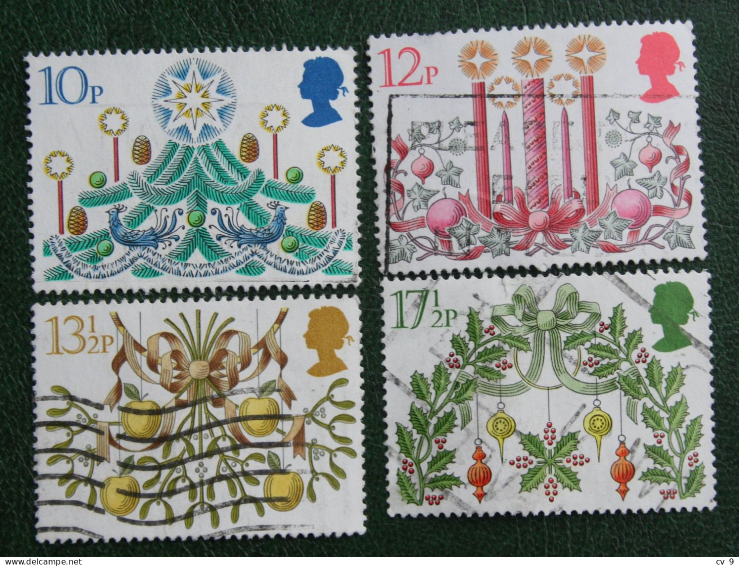 Natale Weihnachten Xmas Noel Kerst (Mi 856-858 860) 1980 Used Gebruikt Oblitere ENGLAND GRANDE-BRETAGNE GB GREAT BRITAIN - Used Stamps