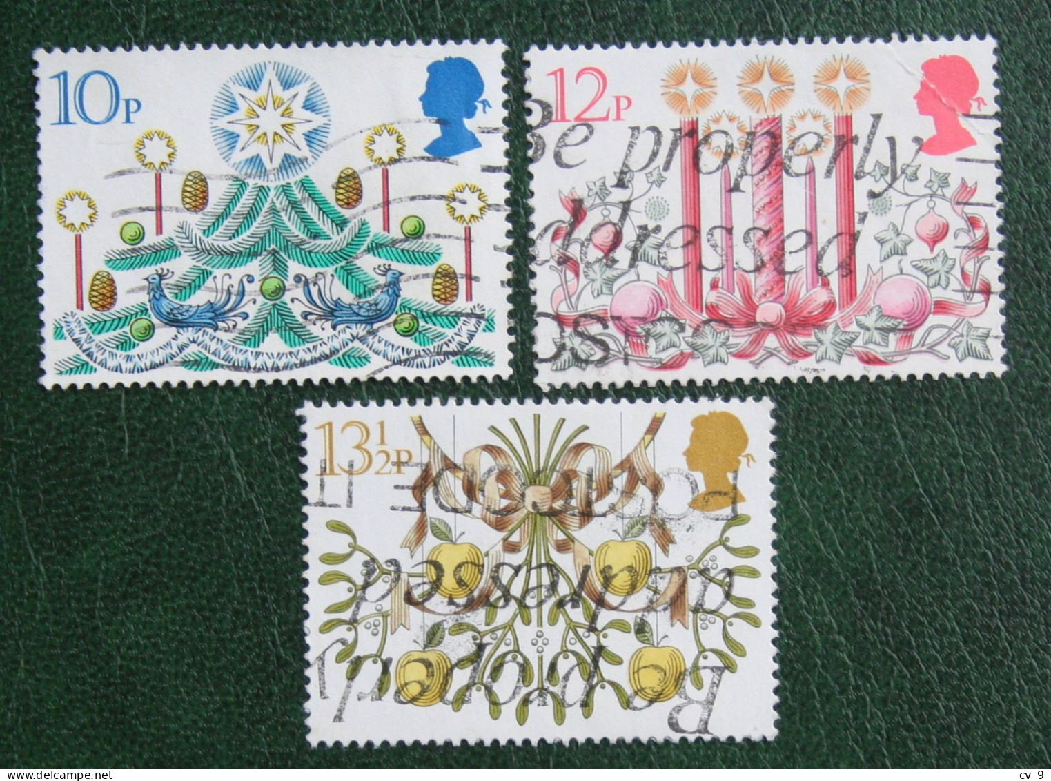 Natale Weihnachten Xmas Noel Kerst (Mi 856-858) 1980 Used Gebruikt Oblitere ENGLAND GRANDE-BRETAGNE GB GREAT BRITAIN - Used Stamps