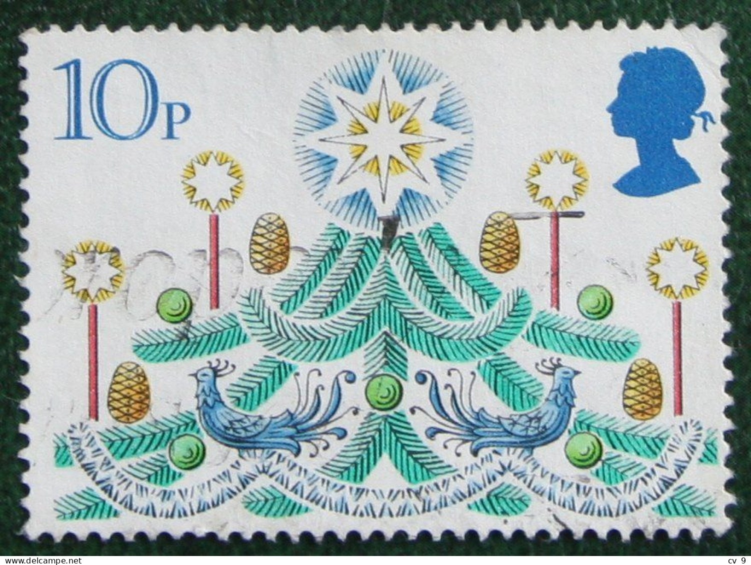 Kerst Noel Xmas Weihnachten Mi 856 1980 Used/gebruikt/oblitere ENGLAND GRANDE-BRETAGNE GB GREAT BRITAIN - Usati