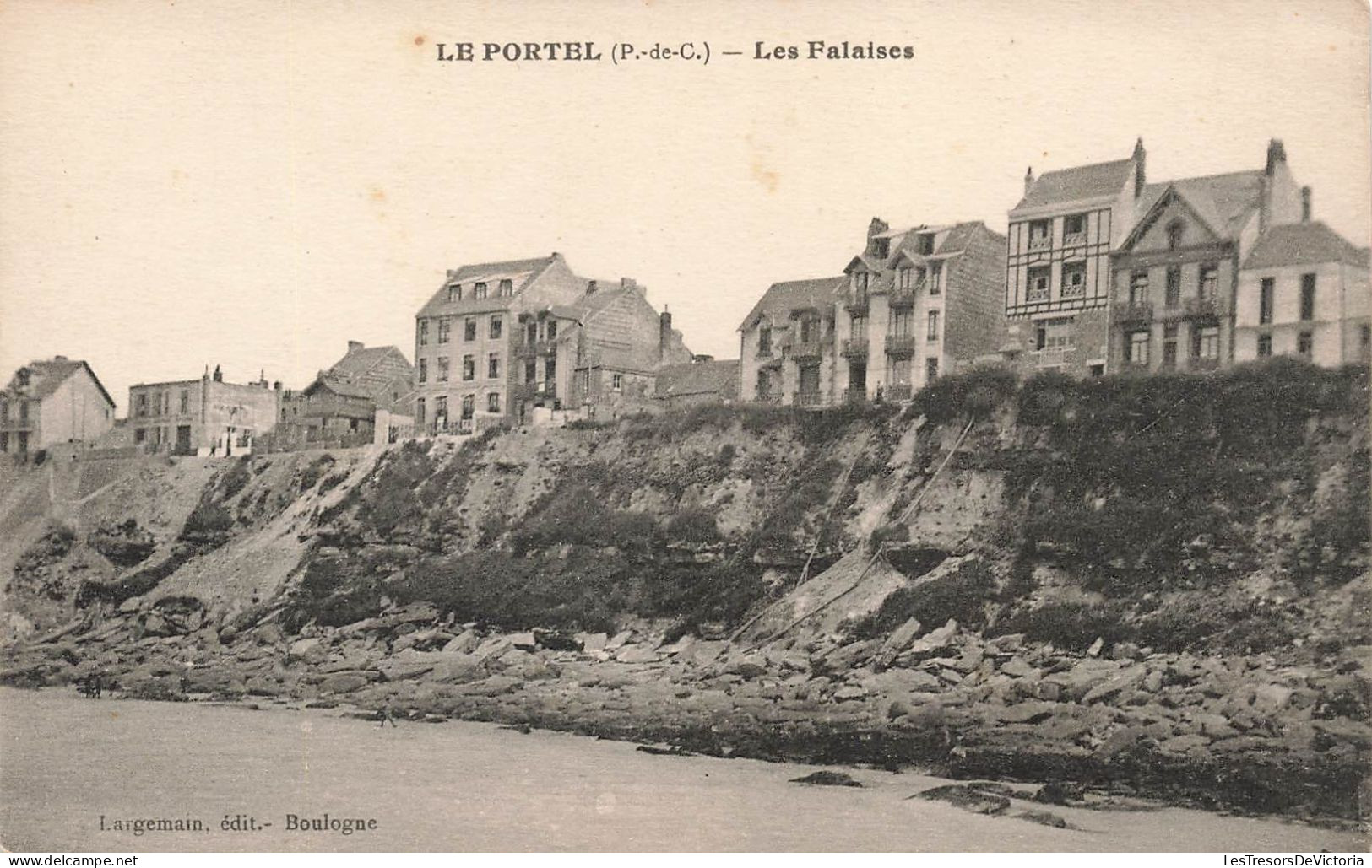 FRANCE - Le Portel - Les Falaises - Carte Postale Ancienne - Other & Unclassified