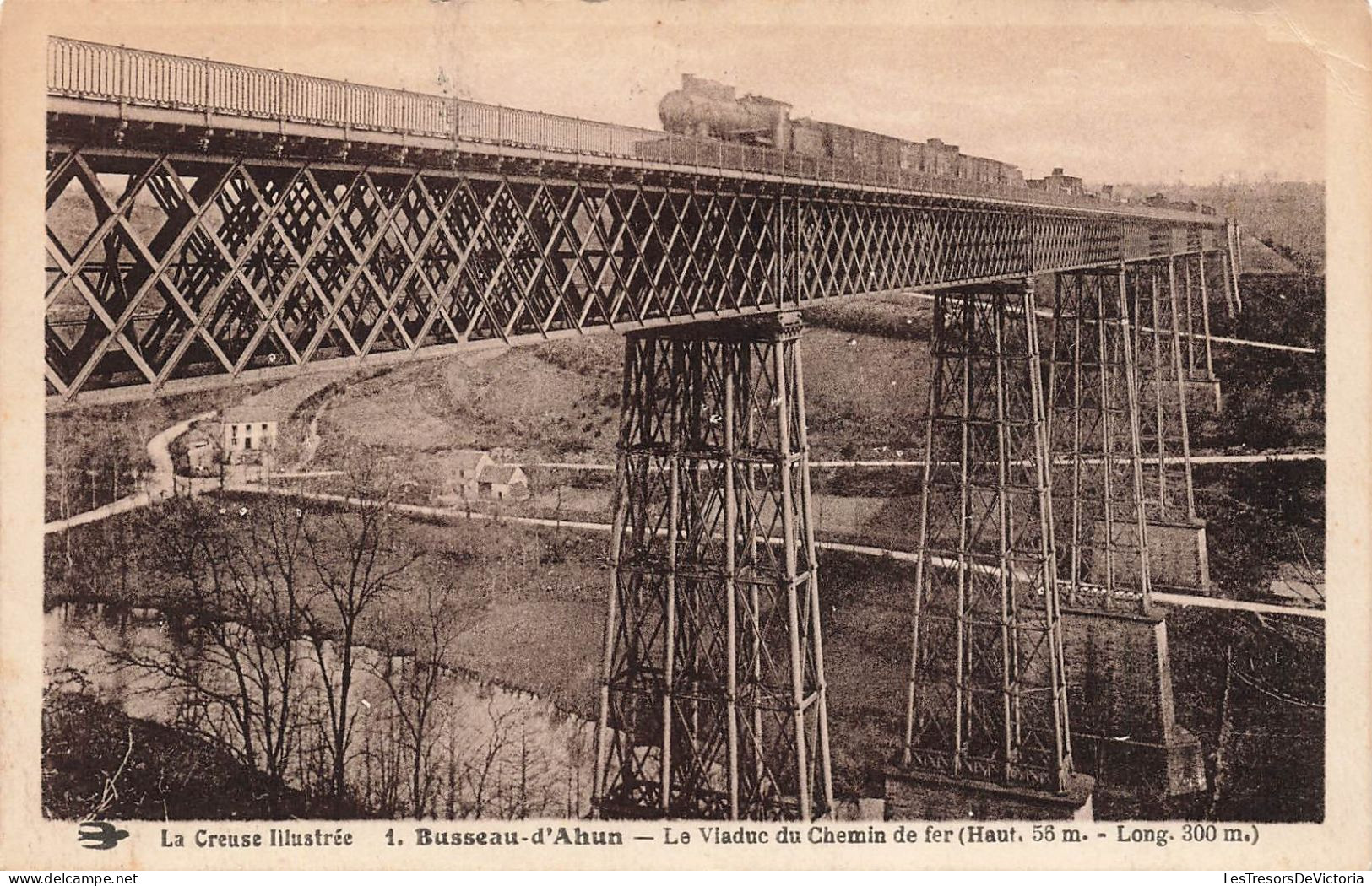 FRANCE - Buseau D'Ahan - Le Viaduc Du Chemin De Fer (Haut 58m - Long 300m) - Carte Postale Ancienne - Other & Unclassified