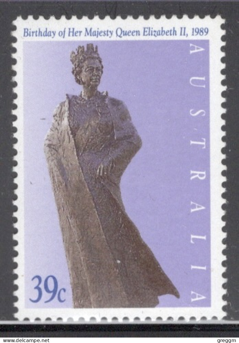 Australia 1989 Single Stamp Issued To Celebrate The 63rd Anniversary Of The Birth Of Queen Elizabeth In Unmounted Mint - Mint Stamps