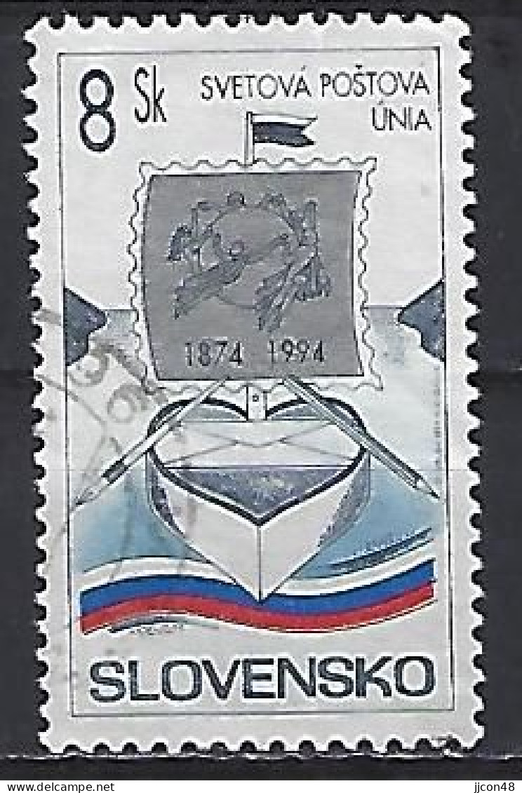 Slovakia 1994  120th Ann.of UPU (o) Mi.199 - Oblitérés