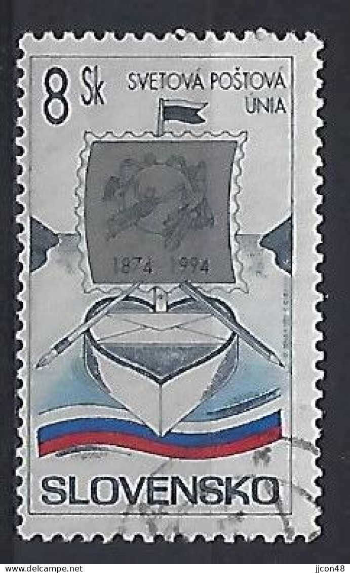 Slovakia 1994  120th Ann.of UPU (o) Mi.199 - Gebraucht