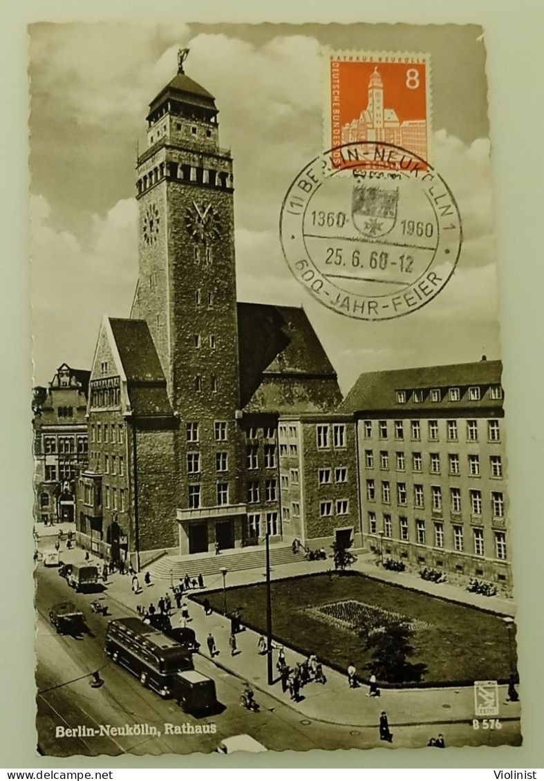 Germany-Berlin-Neukoelln,Rathaus-1960. - Neukölln