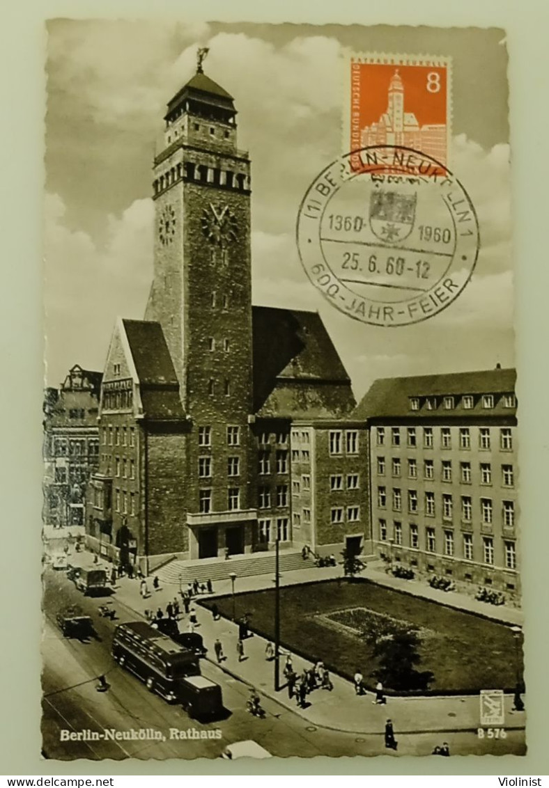 Germany-Berlin-Neukoelln,Rathaus-1960. - Neukölln