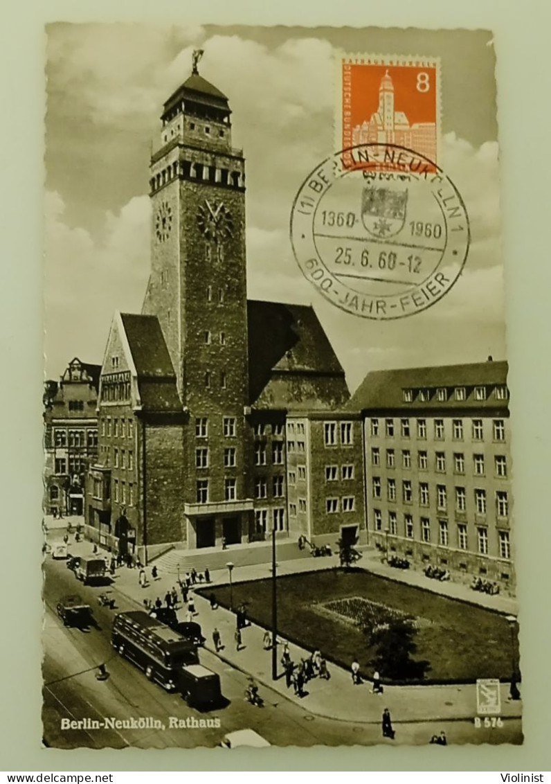 Germany-Berlin-Neukoelln,Rathaus-1960. - Neukoelln