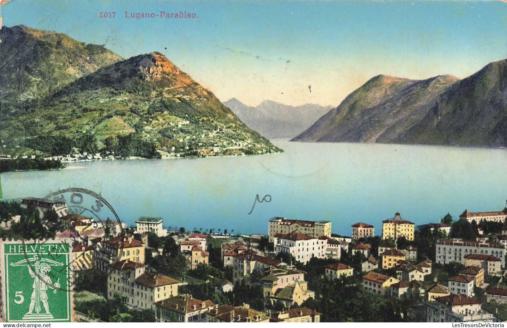 SUISSE - Lugano - Paradiso - Carte Postale Ancienne - Lugano