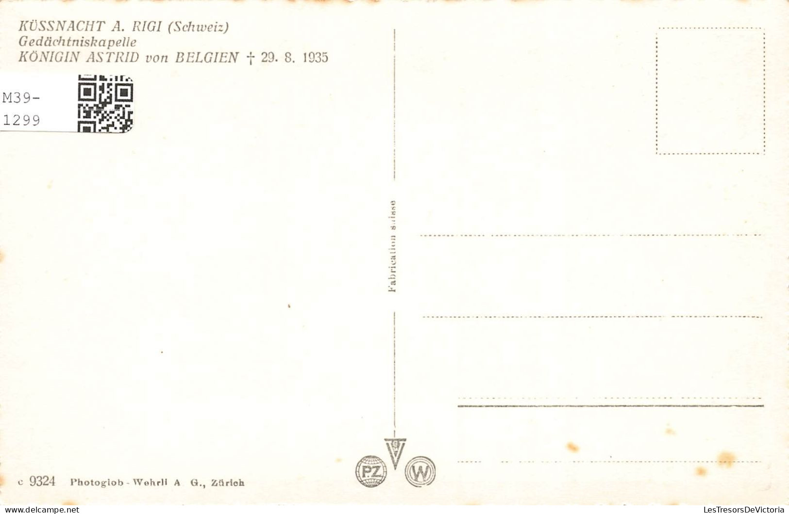 SUISSE - Küssnacht - Gedächtniskapelle - Carte Postale - Küssnacht