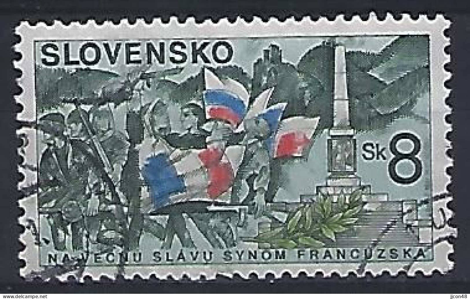 Slovakia 1994  50th Ann.of Slovalian Uprising (o) Mi.201 - Gebraucht