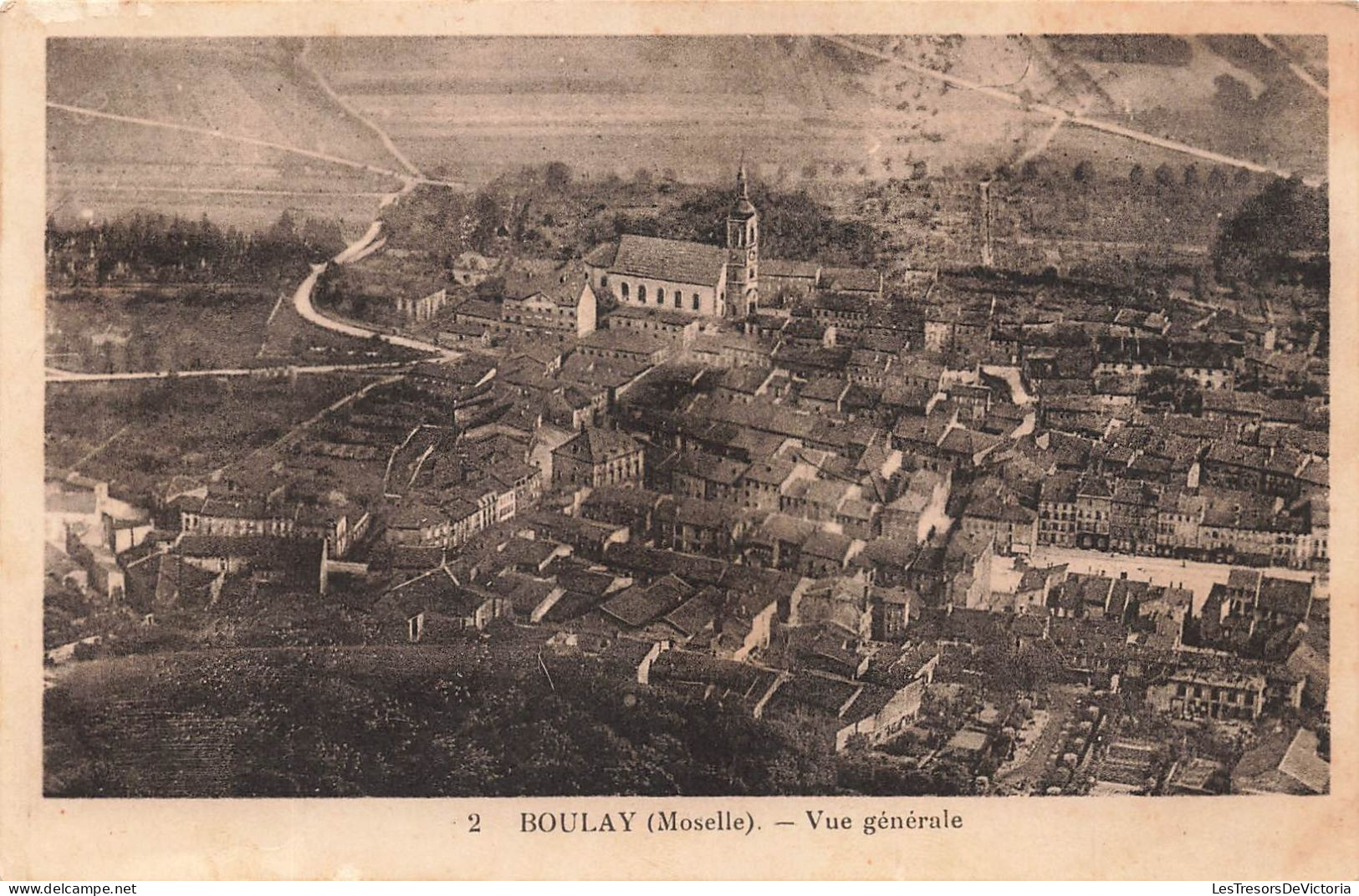 FRANCE - Boulay (Moselle) - Vue Générale - Carte Postale Ancienne - Boulay Moselle