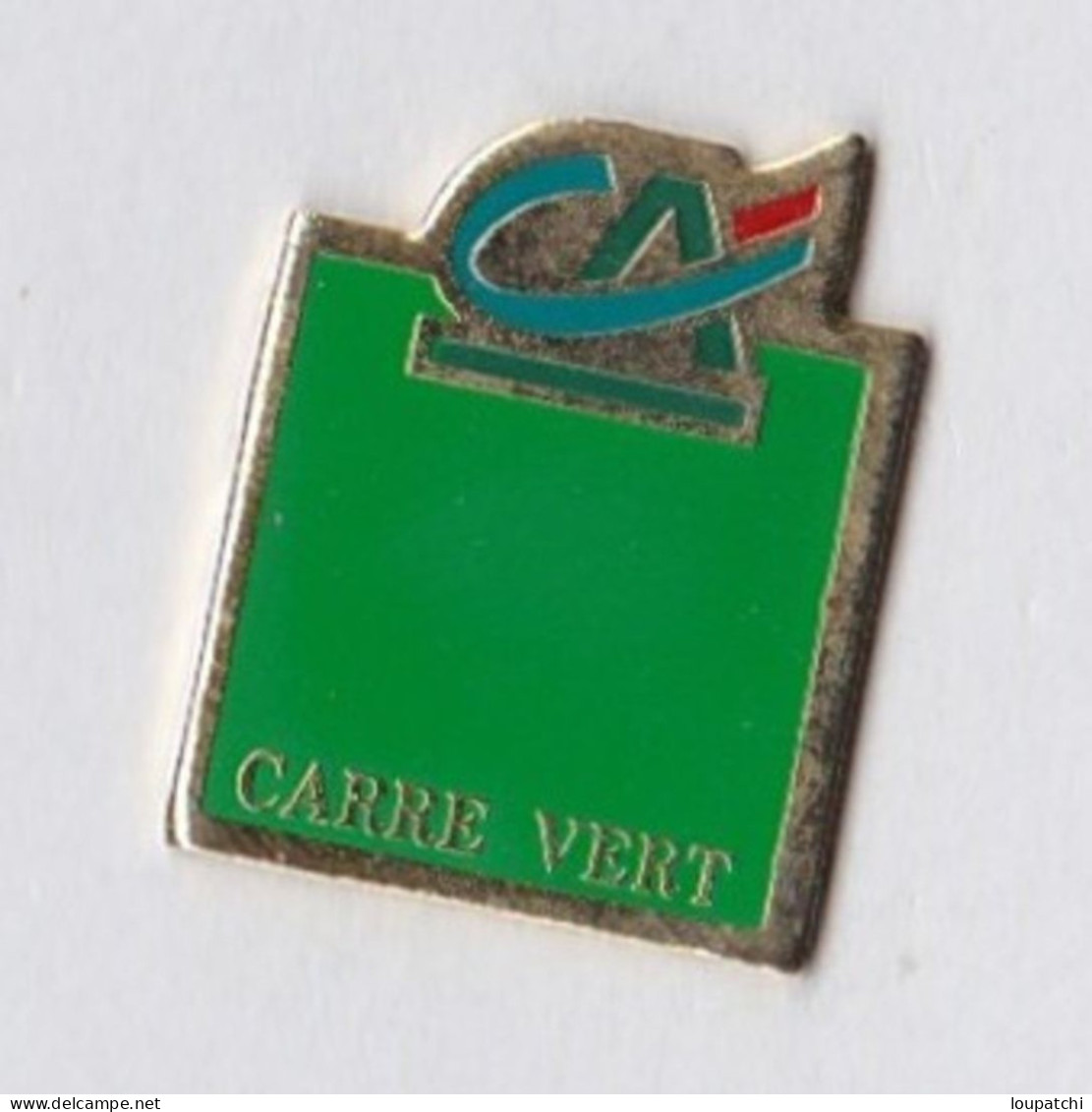 PIN S CREDIT AGRICOLE CARRE VERT - Banks