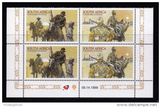 RSA, 1999, MNH Stamps In Control Blocks, MI 1242-1243, Boer War, Scan. X750 - Unused Stamps