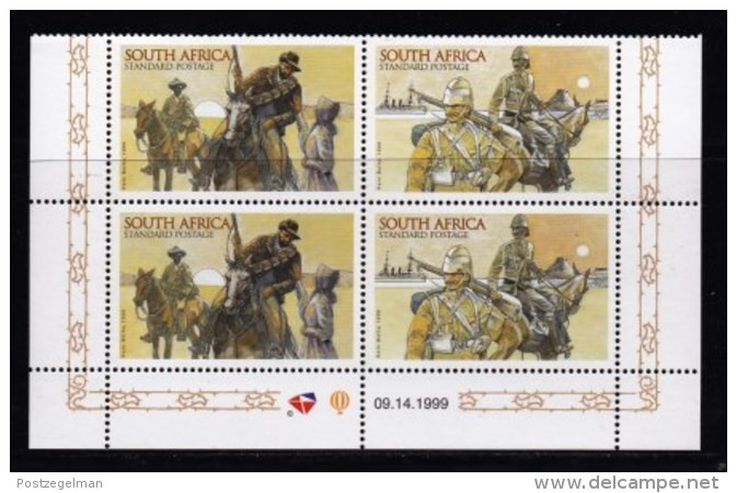 RSA, 1999, MNH Stamps In Control Blocks, MI 1242-1243, Boer War, Scan. X750 - Nuovi