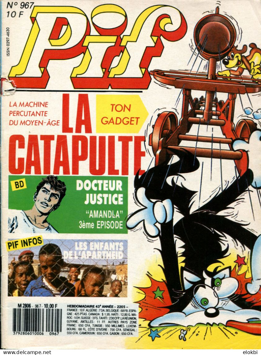 Pif Gadget N°967 - - Pif Gadget