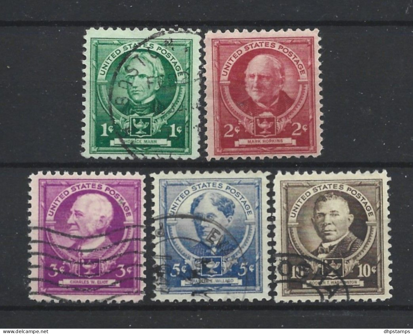 USA 1940 Celebrities Y.T. 423/427 (0) - Used Stamps