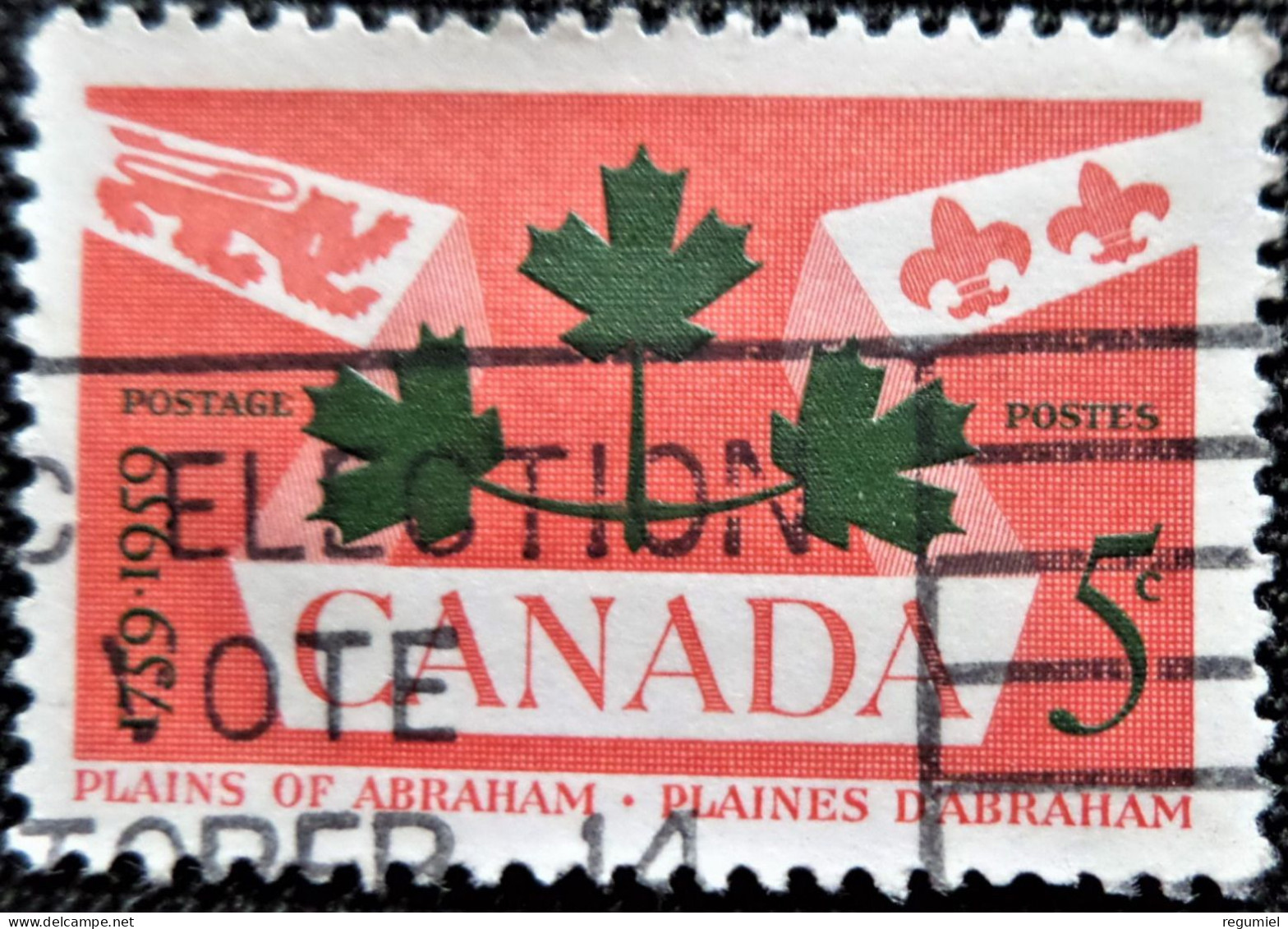 Canada U  315 (o) Usado. 1959 - Used Stamps