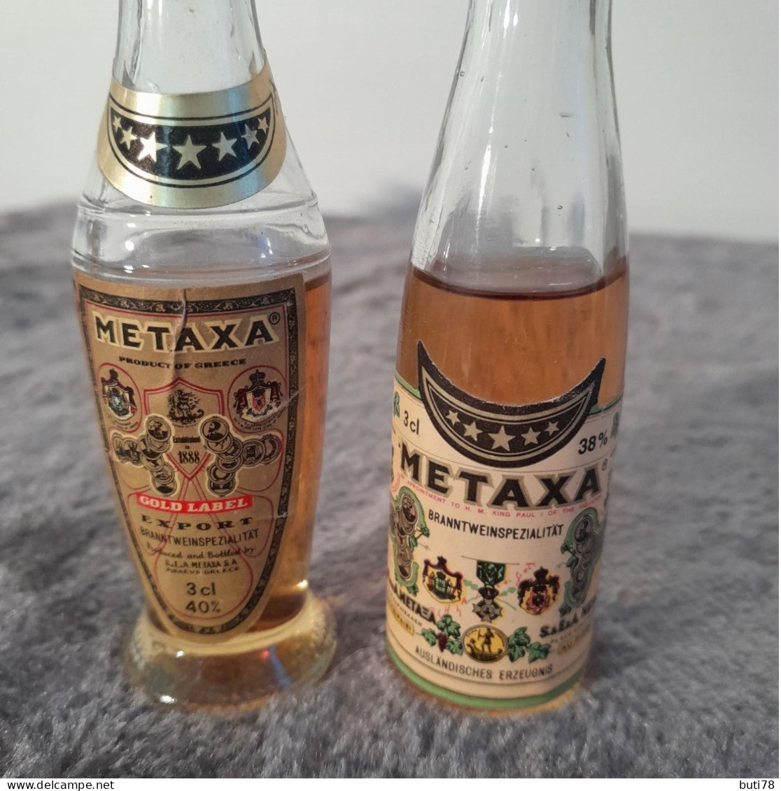 MIGNONNETTES METAXA - Miniflesjes