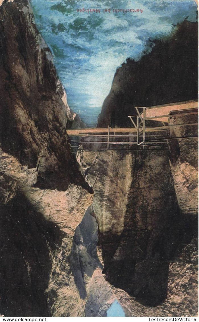 SUISSE - Aareschlucht Bei Meringen - Carte Postale Ancienne - Meiringen