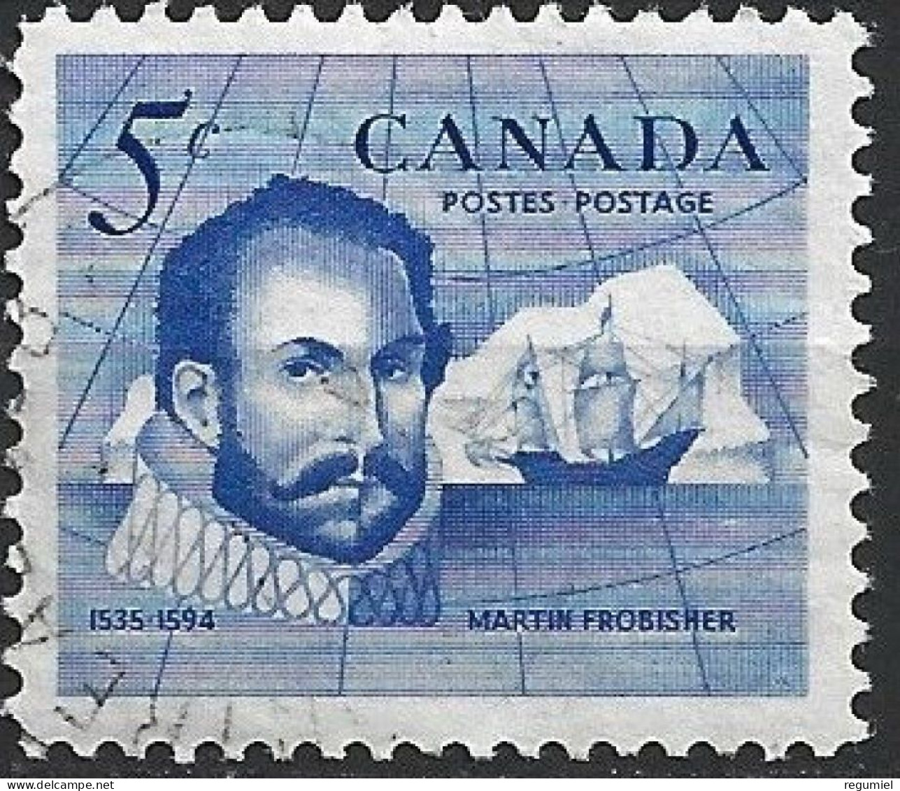 Canada U  335 (o) Usado. 1963 - Oblitérés