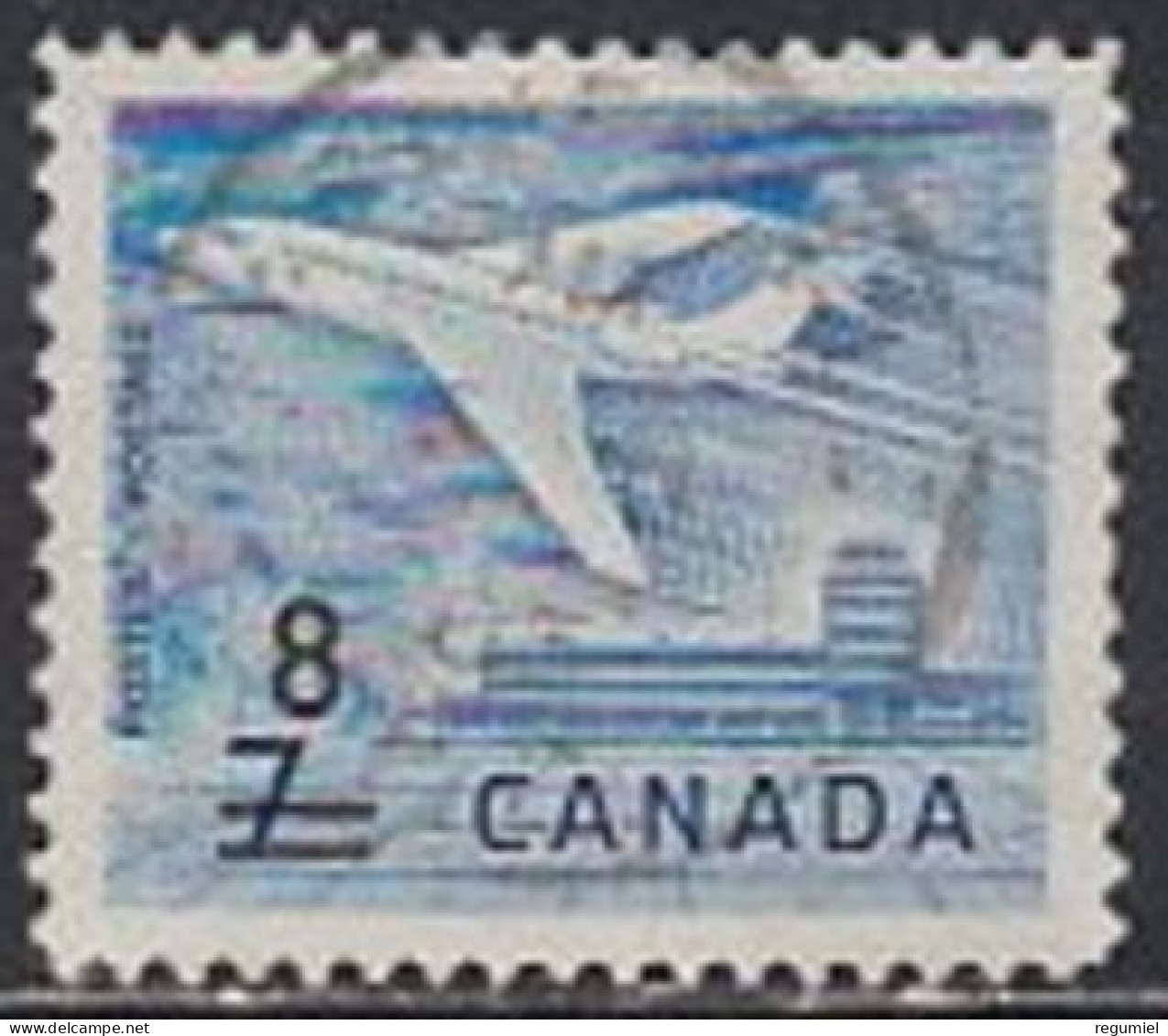 Canada U  340 (o) Usado. 1964 - Usados