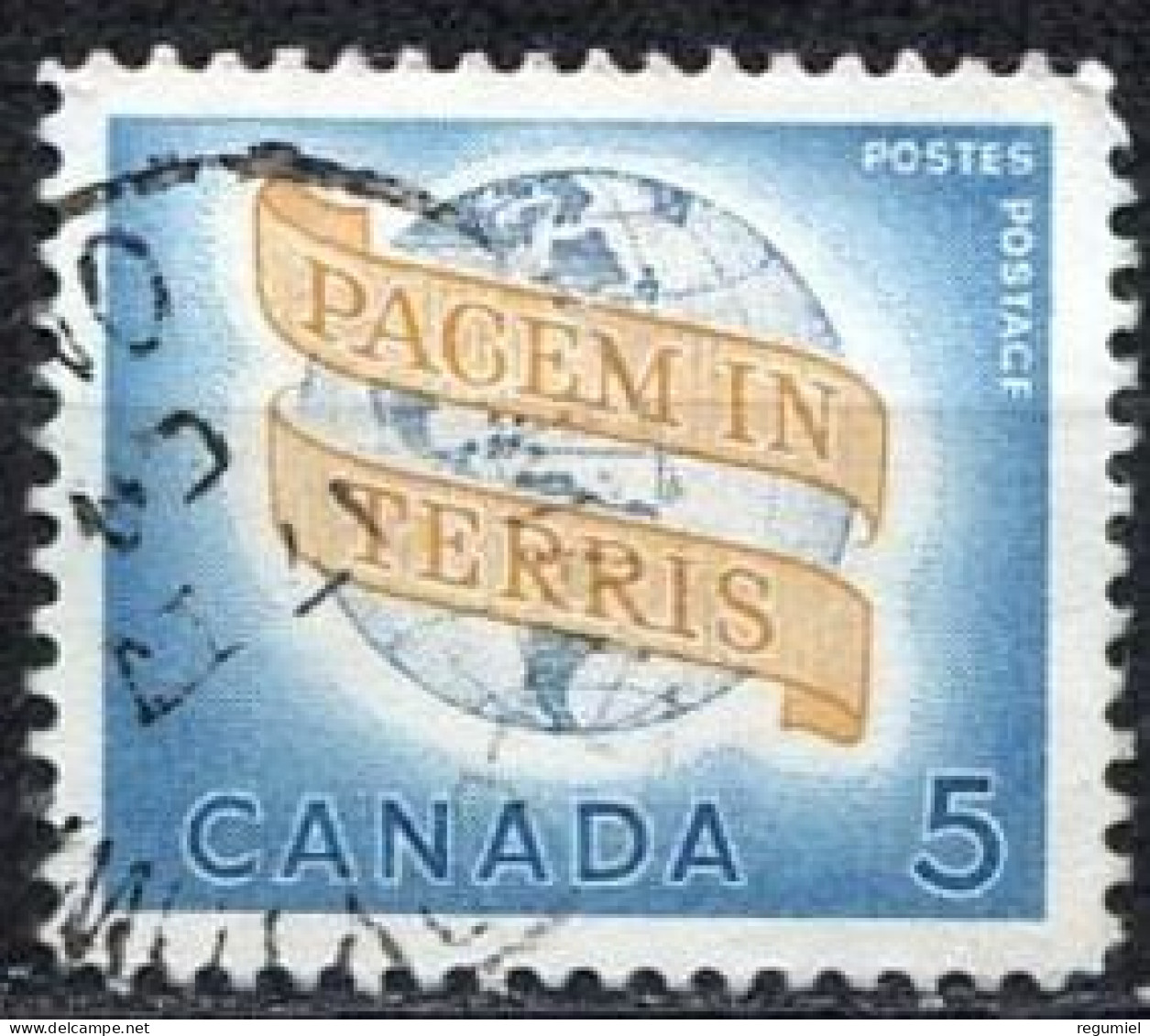 Canada U  341 (o) Usado. 1964 - Usados