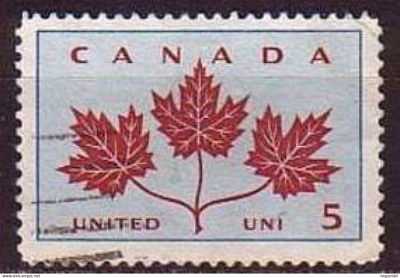 Canada U  342 (o) Usado. 1964 - Usati